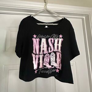 Pink Pistol Miranda Lambert Nashville Crop Tee